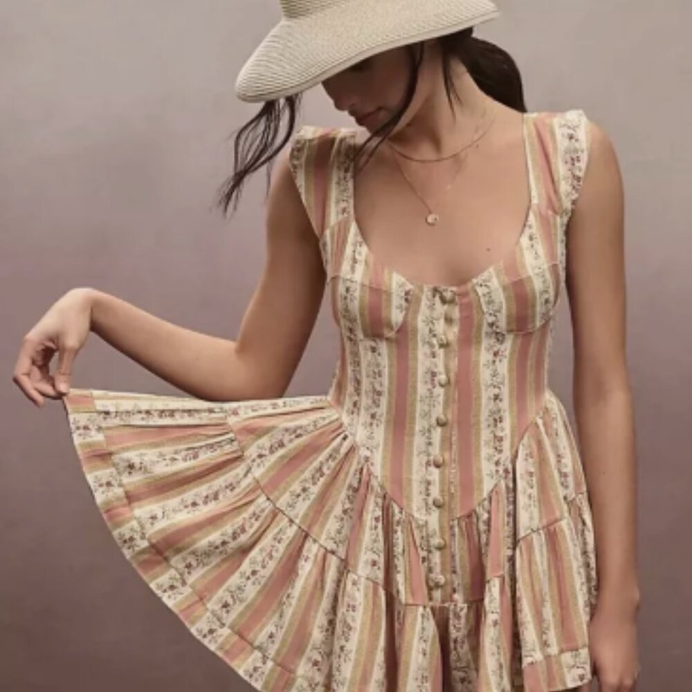 Free People / Vanessa Mooney Romper Dress